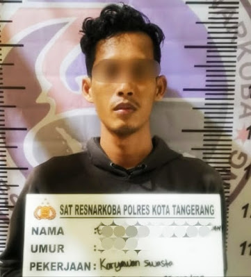 Simpan Sabu di Bungkus Rokok, Karyawan Swasta di Kelapa Dua ini Diciduk Satresnarkoba Polresta Tangerang