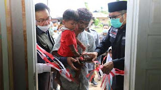 Wako Padang Resmikan Bedah Rumah Program Semata Jilid Ii Bungtekab