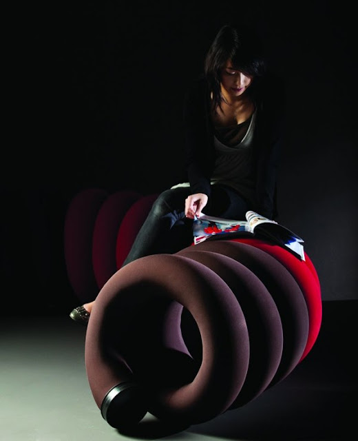 Spiral Public Chair Design by Louisa Kwan Seen On www.coolpicturegallery.us