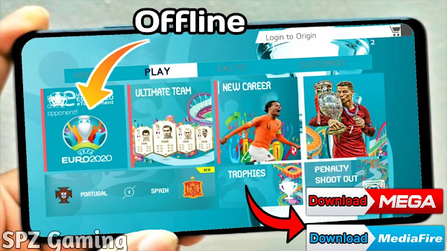 FIFA 20 Android EURO 2020 Edition Offline 900MB Best Graphics New Update Apk+Obb