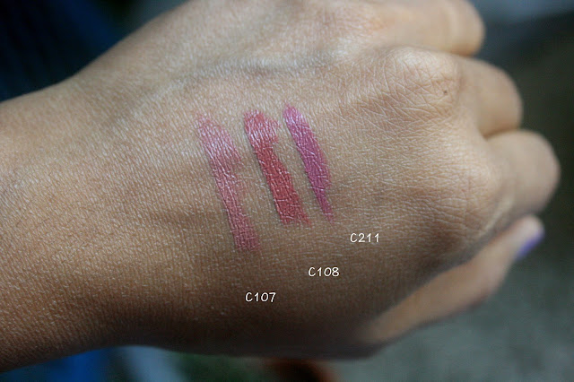 Make Up For Ever Artist Rouge Lipsticks |  C107, C108 & C211