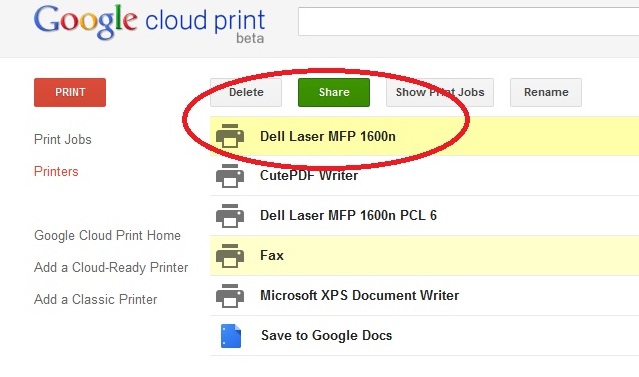 Android Simplicity HowTo 43 Setup Google Cloud Print