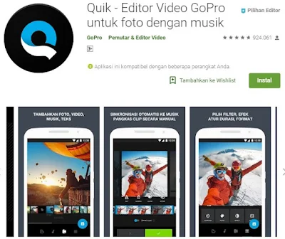 Aplikasi edit video hp android terbaik