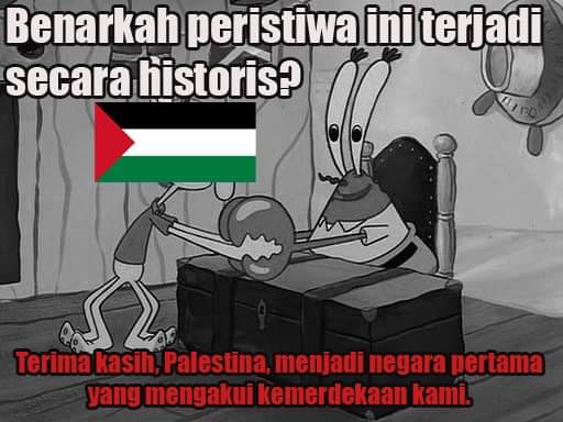 Benarkah Palestina Negara Pertama Yang Mengakui Kemerdekaan Indoneaia ? Dimana Tahun 1945 Palestina Belum Menjadi Sebuah Negara dan Masih Menjadi Kolomi Inggris