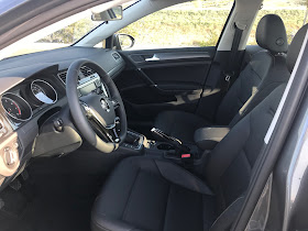 Front seats in 2020 Volkswagen Golf TSI