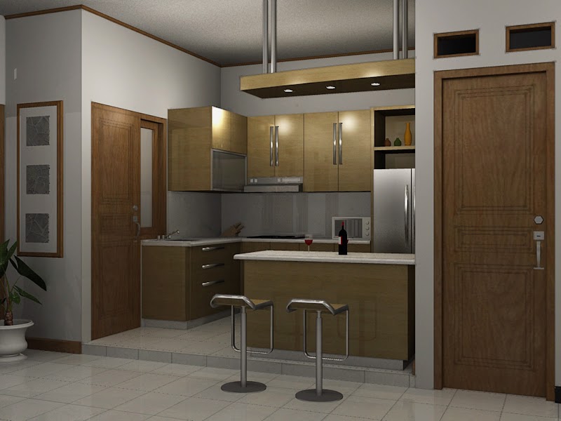 45+ Ide Desain Dapur Lantai 2