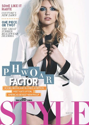 Kate Upton - The Sunday Times Style July 2012