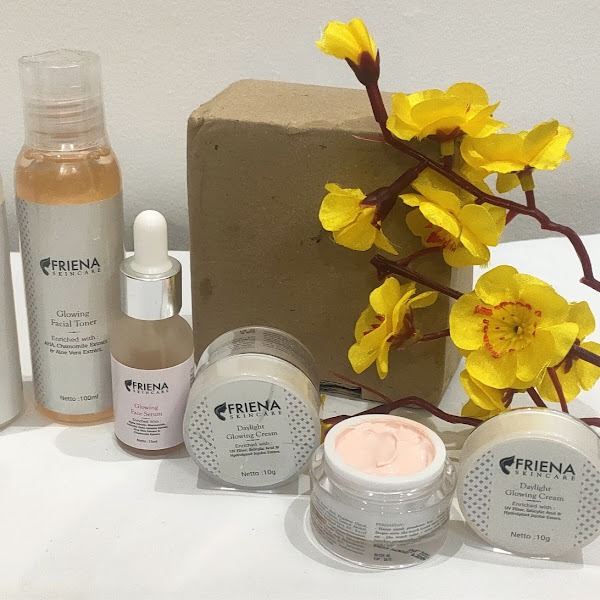 Kulit Wajah Glowing Sempurna dengan Friena Skincare Daylight Glowing Cream