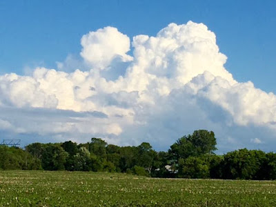 Summer's Cumulous clouds