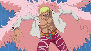 ワンピースアニメ ドレスローザ編 707話 ドフラミンゴ ドフィ DonQuixote Doflamingo | ONE PIECE Episode 707