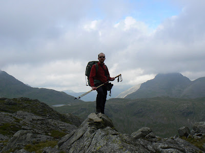 On High House Tarn Top, an area of attractive knolls and tarns