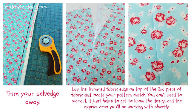 7 Steps To Pattern Match Fabric Seams by Chris Dodsley @made by ChrissieD