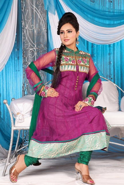 Anarkali-Double-Shirt-Style-Frock