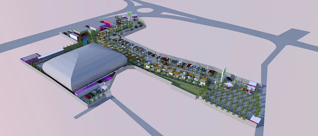 Site Plan Lapangan Futsal