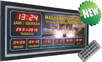 Jual Jam Digital Masjid Iqomah Murah