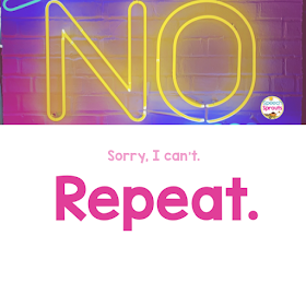 No-Sorry I Can't. 5 ways for SLPs to say no at work and reclaim their time. #speechsprouts #speechtherapy #SLP