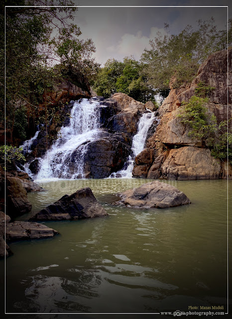 Beautiful View of Sanaghagara Waterfall, Keonjhar