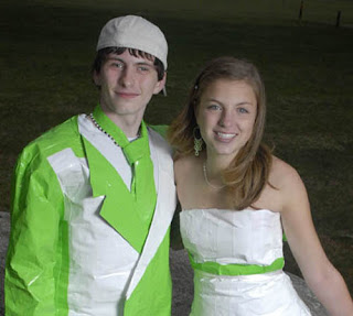 Fantastic Duct Tape Prom Couples