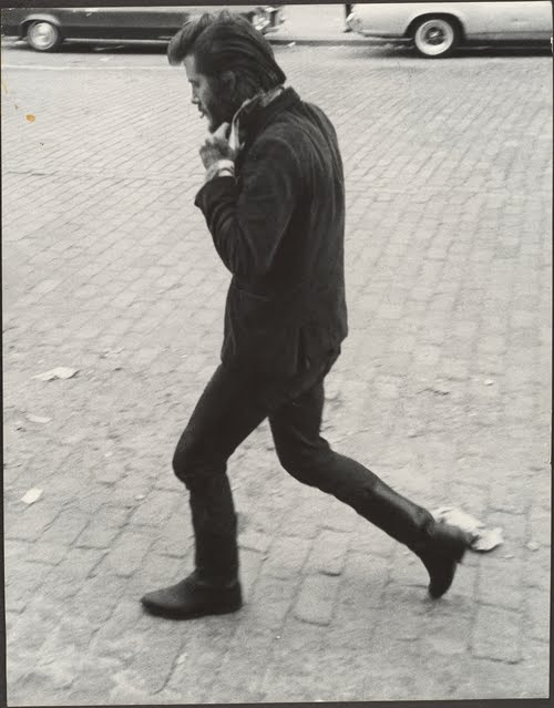 new york city street scene. Street Scene Man in Boots