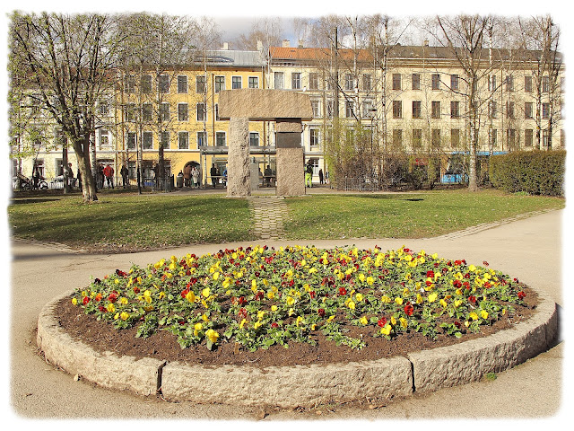 Det våres i Birkelunden på Grünerløkka i Oslo!