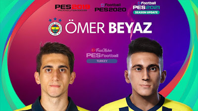 PES 2021 Faces Ömer Faruk Beyaz by PES Football Turkey