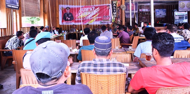 Dengar Aduan Masyarakat, Polres Aceh Timur Gelar Jumat Curhat