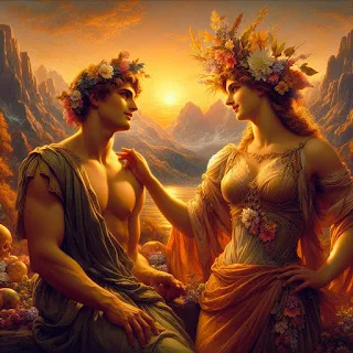 Escena de la resurrección de Atis