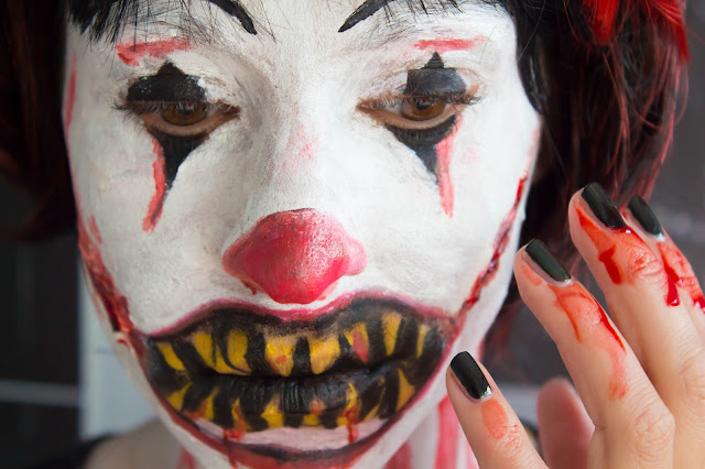 Mon tout premier Clown Terrifiant pour le Art&Freak Show !