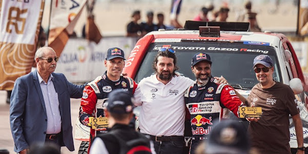 Toyota GR DKR Hilux T1 Brings 3rd Place Driver in the 2022 Rally Morocco