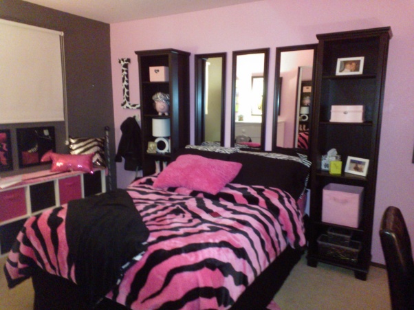 Girls Zebra Bedroom Ideas