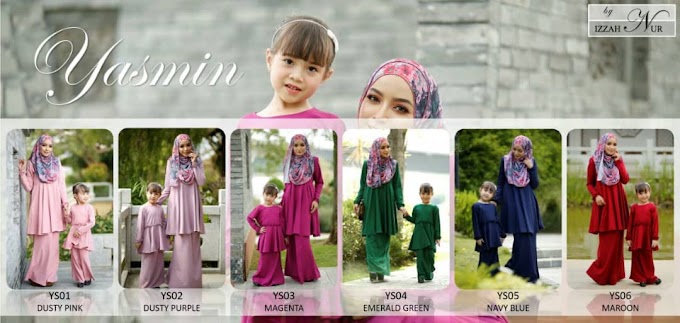 Baju Sedondon Raya 2018 ~ Kurung Yasmin