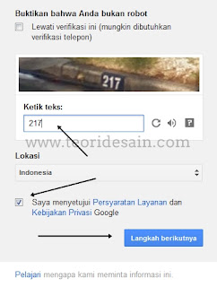 Daftar Gmail Terbaru Lewat Komputer Langkah ke 3