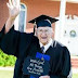 "I wanted that degree" Grandfather says as he graduates from college at 88 with straight As 