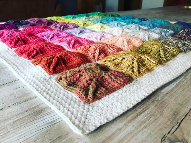 Riverstone Asanas Blanket -- free crochet pattern