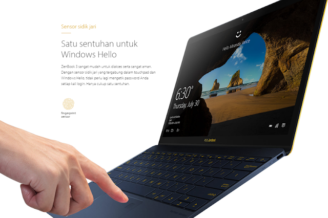 ASUS ZenBook 3 Laptop Tipis Performa Maksimal Jadi Impian untuk dimiliki