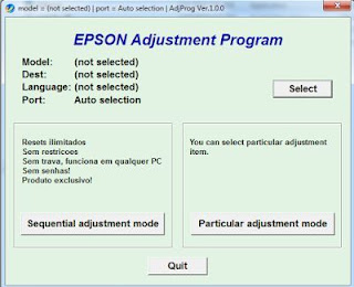 How To Reset Epson L360 with Adjustment Program - Driver ...