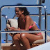 Rihanna bronze sur un yacht en Corse