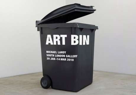 Installation Art Examples. installation 'Art Bin'.