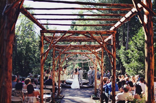 wedding at lake arrowhead california