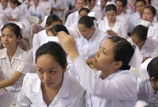 nursing students passing the nursing board licensure examination