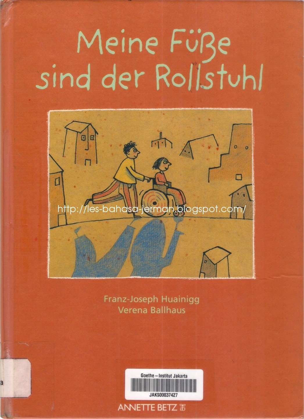 Belajar Bahasa Jerman: Buku anak-anak "Meine Füße sind der 