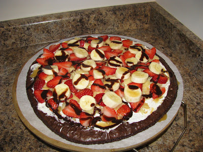 Delicious Brownie Banana Split Dessert