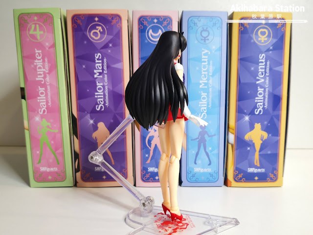 Review de las figuras S.H.Figuarts de Sailor Moon - Tamashii Nations