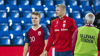 Odegaard reveals he tried to convince Haaland to choose Arsenal