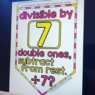 divisibility rules math pennants