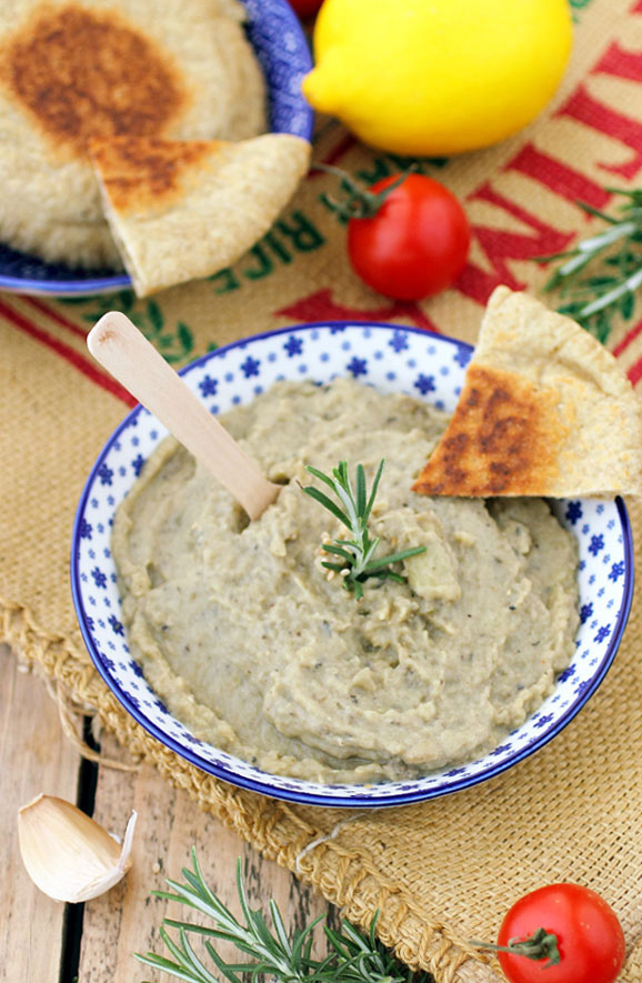 Caviar d’Aubergines ou Baba Ganoush allégé