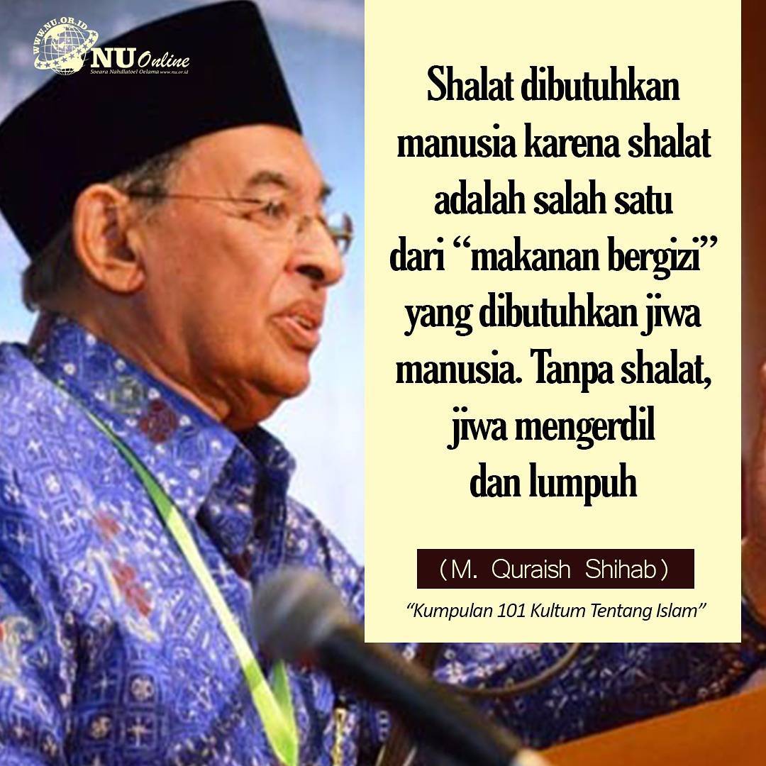 Kata Mutiara Nasehat Hati Dari KH M Quraish Shihab Meme Comic