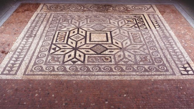 'Priceless' Roman mosaic goes on show in St Albans