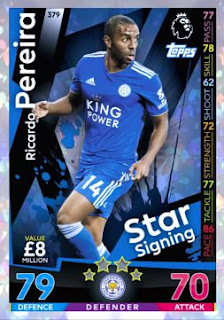 Match Attax 2018 2019 Leicester City Premier League Set