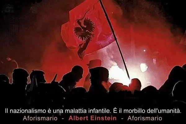 Manifestazione di nazionalisti